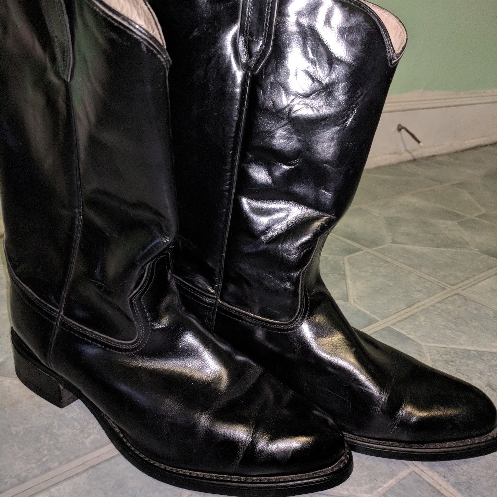 Leather Riding Boots - Picture 2 of 6
